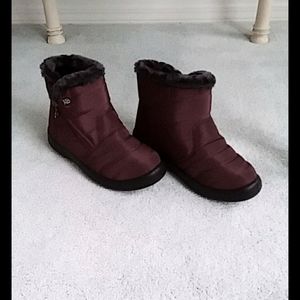 Womens warm winter booties